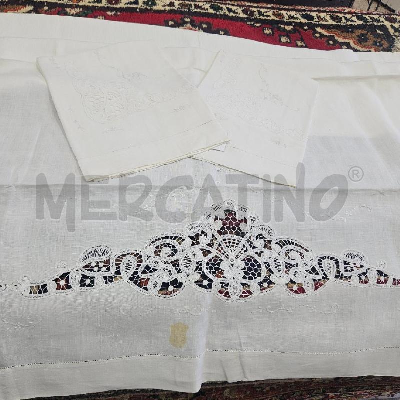 LENZUOLO MATRIMONIALE BIA CON RIC E CANTU' | Mercatino dell'Usato Mazara del vallo 1