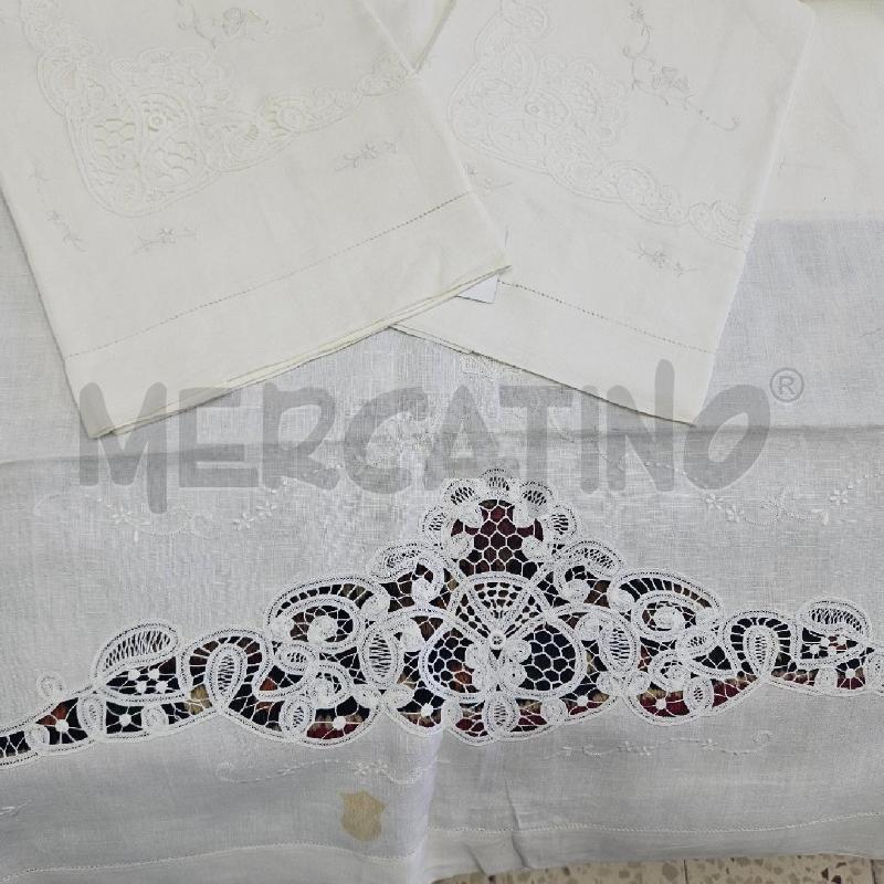 LENZUOLO MATRIMONIALE BIA CON RIC E CANTU' | Mercatino dell'Usato Mazara del vallo 4