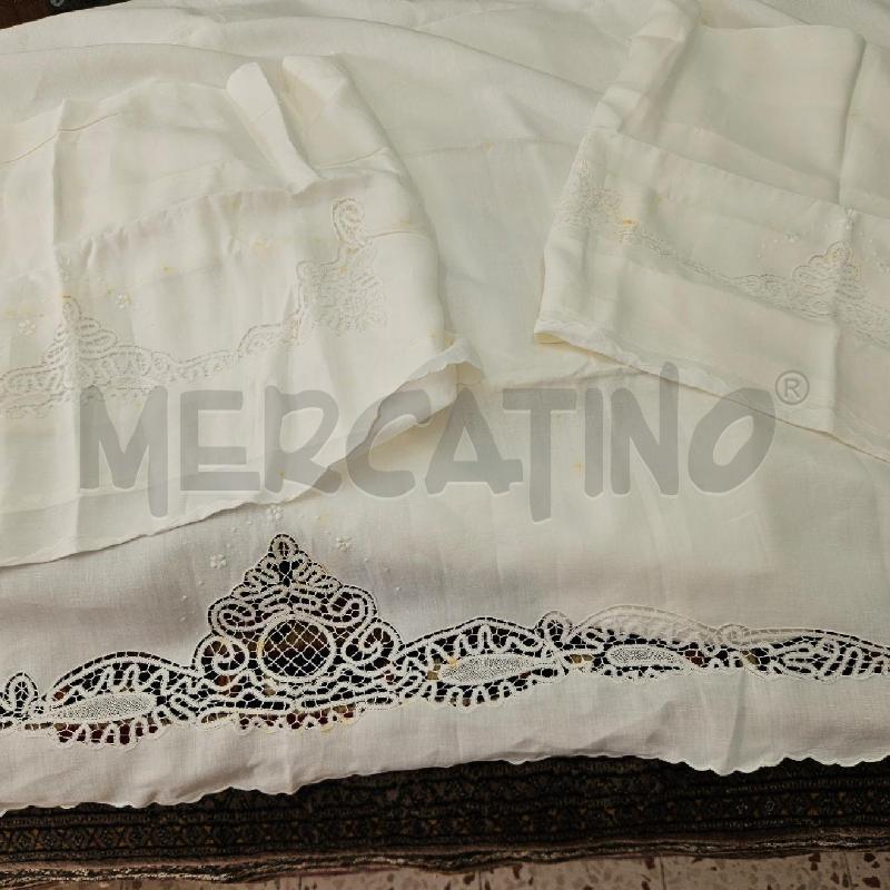 LENZUOLO MATRIMONIALE LINO E CANTU' | Mercatino dell'Usato Mazara del vallo 4