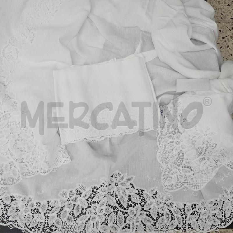 LENZUOLO MATRIMONIALE RICAMATO CON CUSCINI | Mercatino dell'Usato Mazara del vallo 4