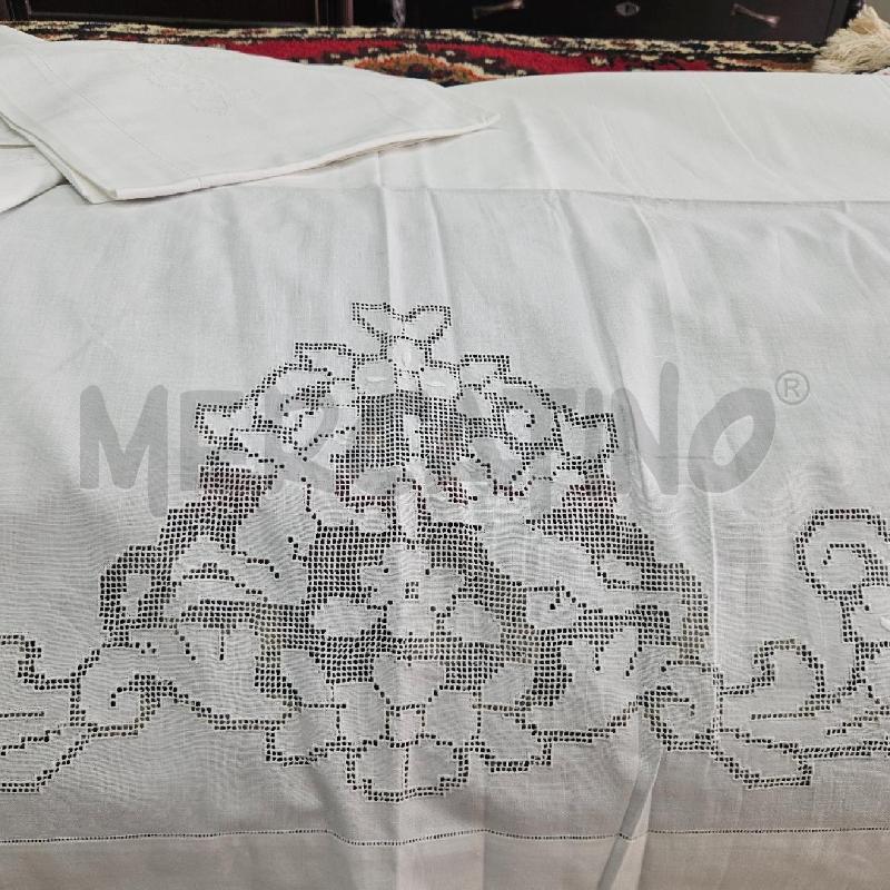LENZUOLO MATRIMONIALE SFILATO | Mercatino dell'Usato Mazara del vallo 5