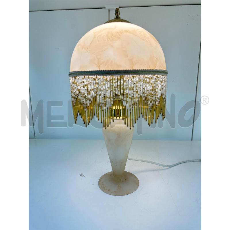 LUMETTO VETRO BEIGE CON CANN | Mercatino dell'Usato Mazara del vallo 5