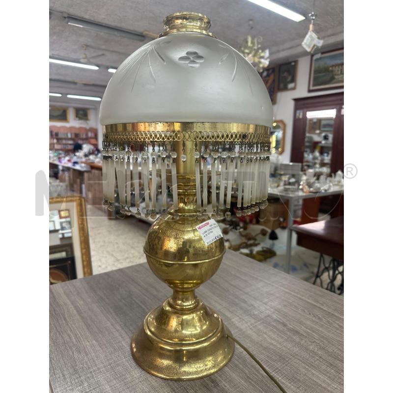 LUME DORATO CON CUPOLA IN VETRO | Mercatino dell'Usato Mazara del vallo 5