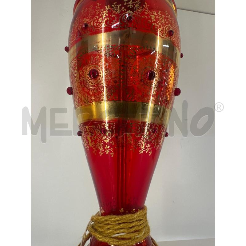 LUME VETRO ROSSO E DOR SENZA CUP | Mercatino dell'Usato Mazara del vallo 5