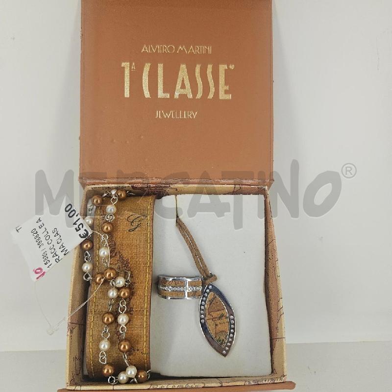 PARURE BRACC COLL E ANELLO PRIMA CLASSE | Mercatino dell'Usato Mazara del vallo 1