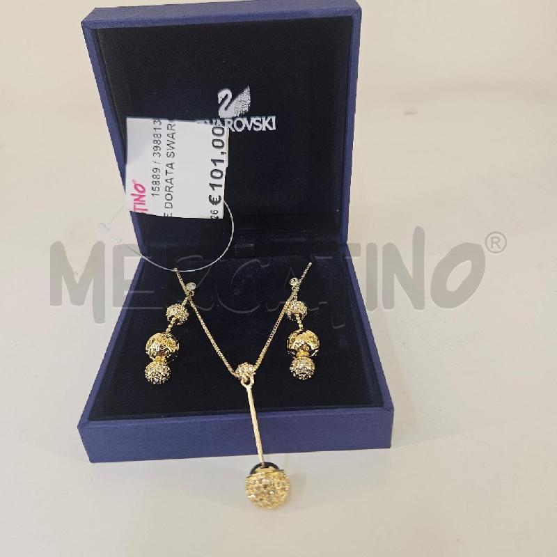 PARURE DORATA SWAROVKI | Mercatino dell'Usato Mazara del vallo 1