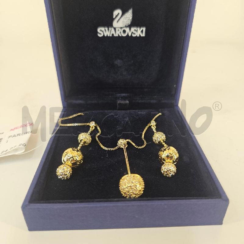 PARURE DORATA SWAROVKI | Mercatino dell'Usato Mazara del vallo 2