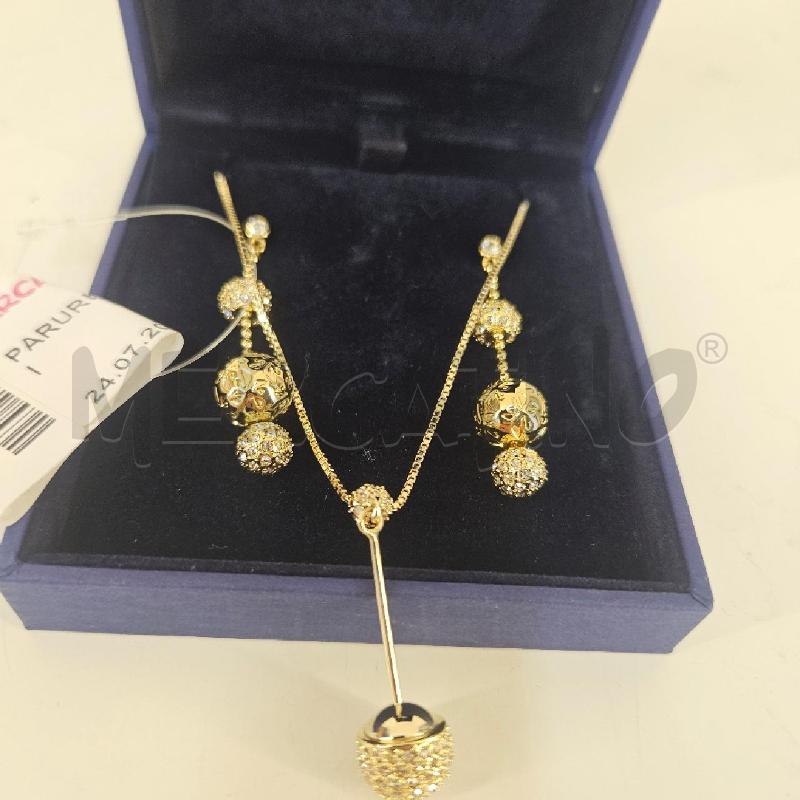PARURE DORATA SWAROVKI | Mercatino dell'Usato Mazara del vallo 5