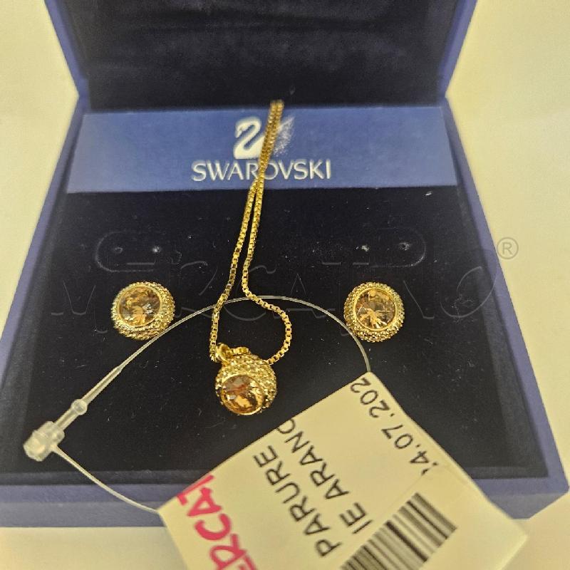 PARURE SWAROSKI DOR PIE ARANC | Mercatino dell'Usato Mazara del vallo 4