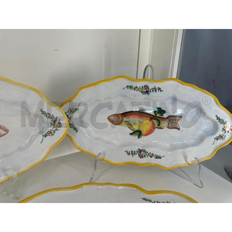 PIROFILA CON TRE PIATTI PESCE BORDO GIA | Mercatino dell'Usato Mazara del vallo 4