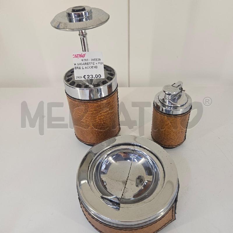 PORTA SIGARETTE + POSACENERE E ACCENDINO | Mercatino dell'Usato Mazara del vallo 2