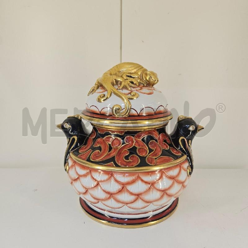 POTICHE VASO GEKO DORATO | Mercatino dell'Usato Mazara del vallo 1
