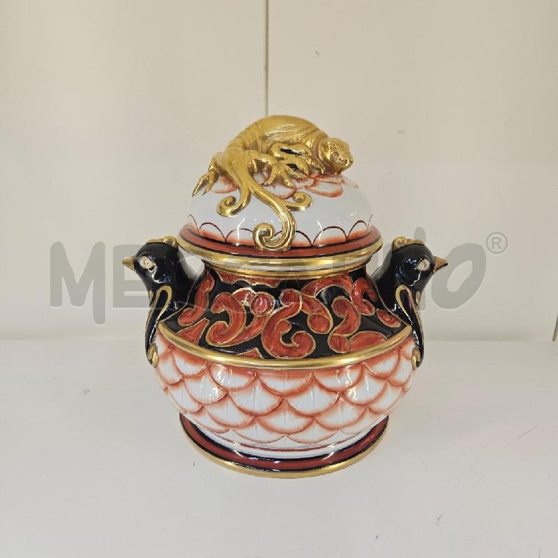 POTICHE VASO GEKO DORATO | Mercatino dell'Usato Mazara del vallo 2