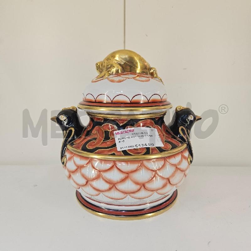 POTICHE VASO GEKO DORATO | Mercatino dell'Usato Mazara del vallo 3
