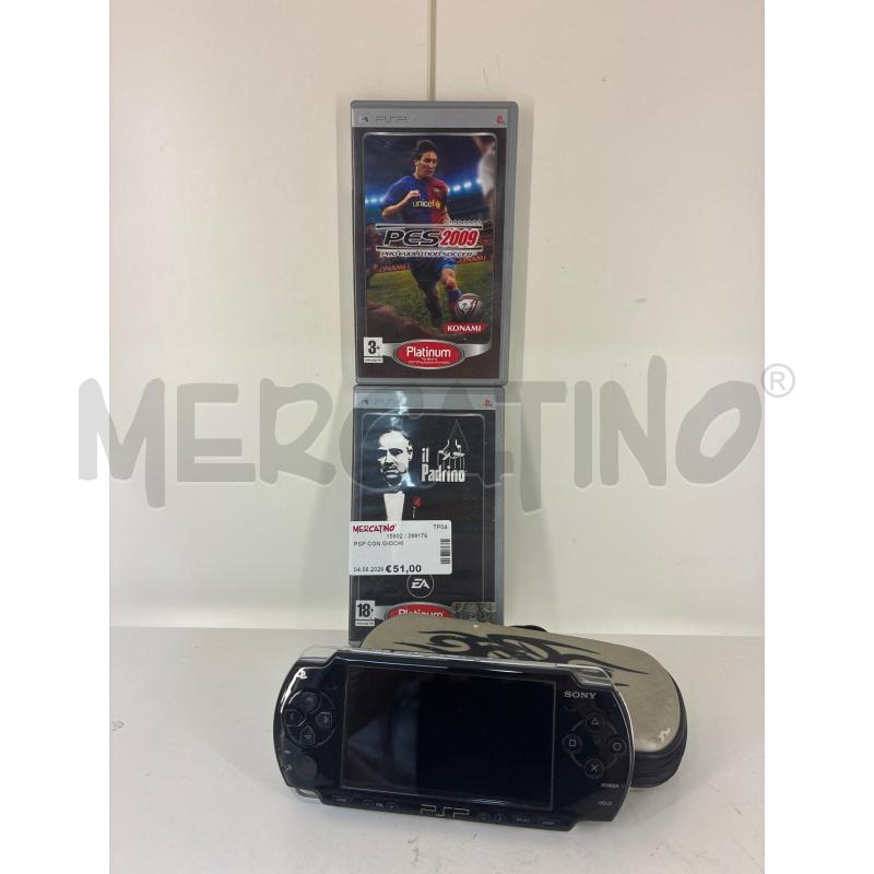 PSP CON GIOCHI | Mercatino dell'Usato Mazara del vallo 1