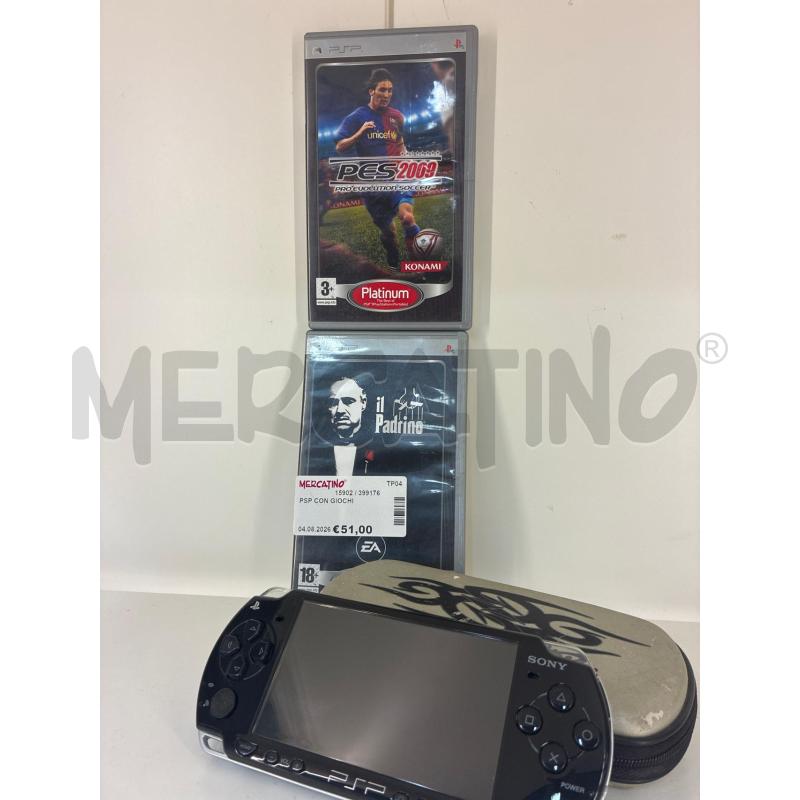 PSP CON GIOCHI | Mercatino dell'Usato Mazara del vallo 5