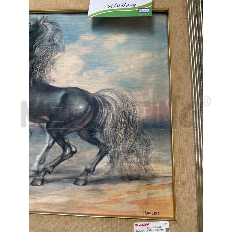 QUADRO CAVALLI PROVERIO | Mercatino dell'Usato Mazara del vallo 2