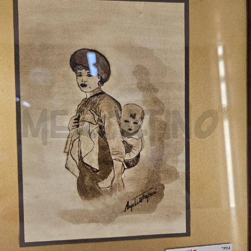 QUADRO CORN BAMBÙ DIS MAMMA E FIGLIO | Mercatino dell'Usato Mazara del vallo 3