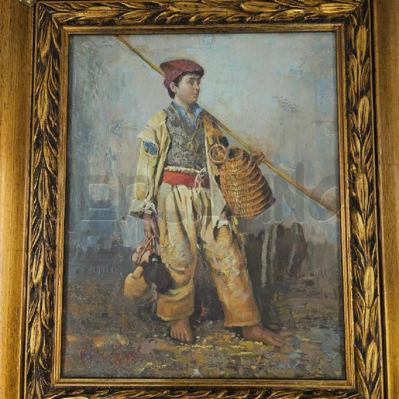 QUADRO CORN DOR CON IMMAGG RAGAZZO | Mercatino dell'Usato Mazara del vallo 2