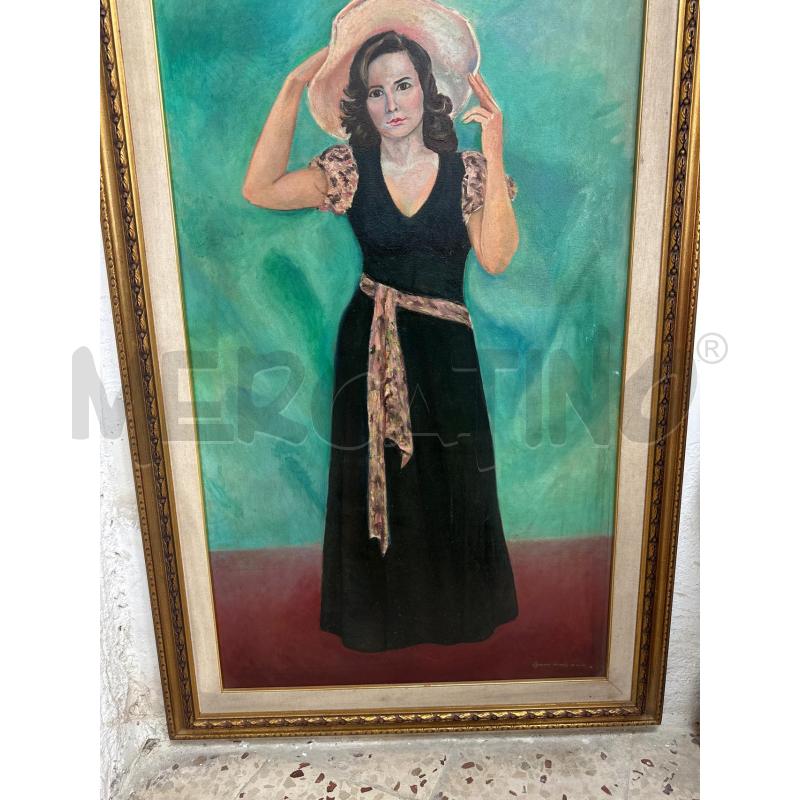 QUADRO DIPINTO DONNA | Mercatino dell'Usato Mazara del vallo 3
