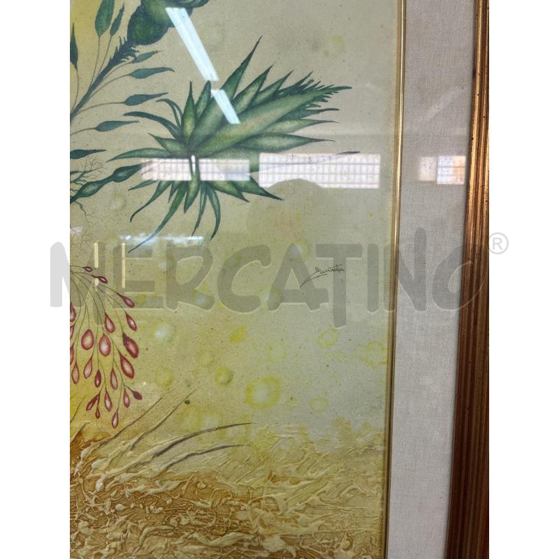 QUADRO DIPINTO VASO CON FIORI PITT ANTONIO CANNATA | Mercatino dell'Usato Mazara del vallo 3