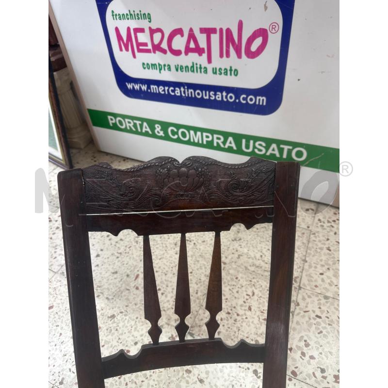 SEDIA VECCHIA IN LEGNO | Mercatino dell'Usato Mazara del vallo 2