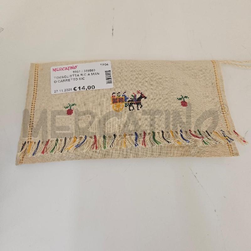 TOVAGLIETTA RIC A MANO CARRETTO SIC | Mercatino dell'Usato Mazara del vallo 1