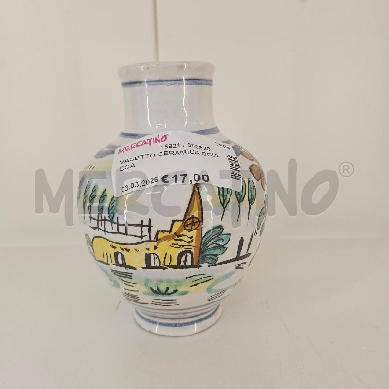 VASETTO CERAMICA SCIACCA | Mercatino dell'Usato Mazara del vallo 1