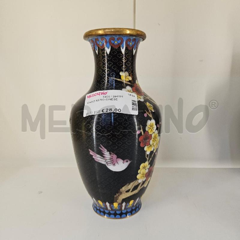 VASO NERO CINESE | Mercatino dell'Usato Mazara del vallo 1