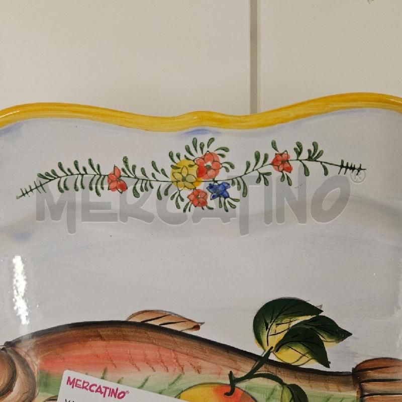 VASSOIO CERAMICA IMMAGINE PESCE | Mercatino dell'Usato Mazara del vallo 4