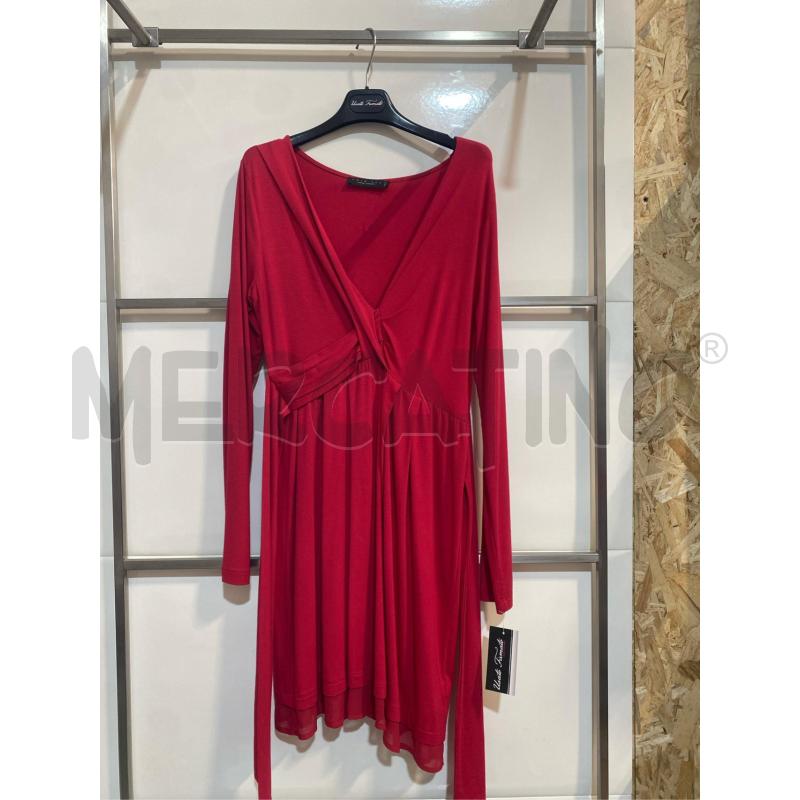 VESTITO DONNA ROSSO TWINSET | Mercatino dell'Usato Mazara del vallo 1