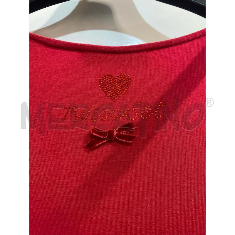 VESTITO DONNA ROSSO TWINSET | Mercatino dell'Usato Mazara del vallo 3