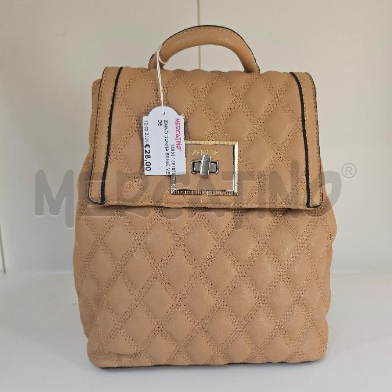 ZAINO DONNA BEIGE VERDE | Mercatino dell'Usato Mazara del vallo 1