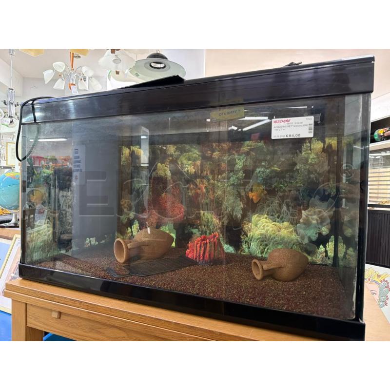 ACQUARIO RETTANGOLARE 100 LT +- | Mercatino dell'Usato Trapani via libica 1