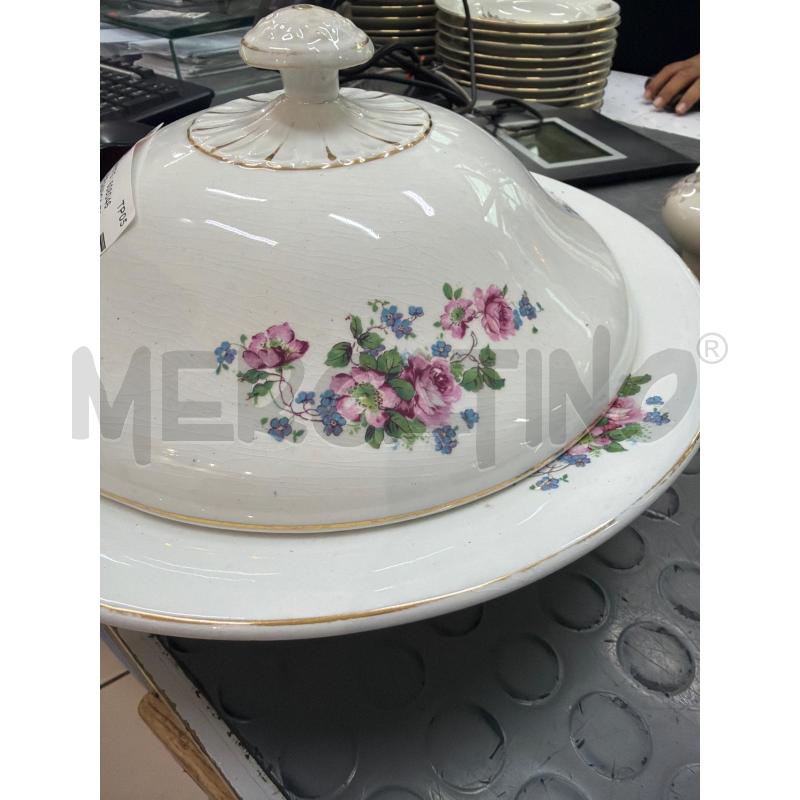 ALZATINA CERAMICA EPOCA COPERCHIO | Mercatino dell'Usato Trapani via libica 2