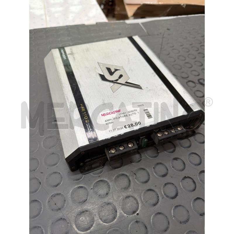 AMPLIFICATORE AUTO  1000W  | Mercatino dell'Usato Trapani via libica 1