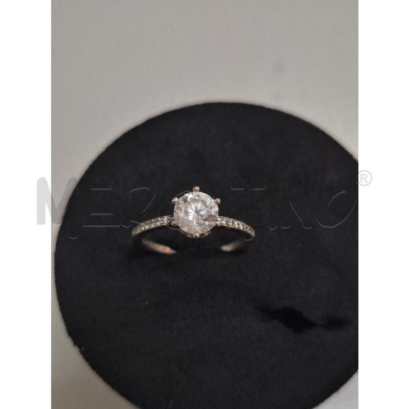 ANELLO DONNA PANDORA CORONA STRASS ARG  | Mercatino dell'Usato Trapani via libica 1