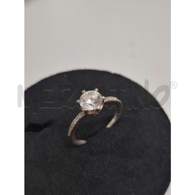 ANELLO DONNA PANDORA CORONA STRASS ARG  | Mercatino dell'Usato Trapani via libica 2