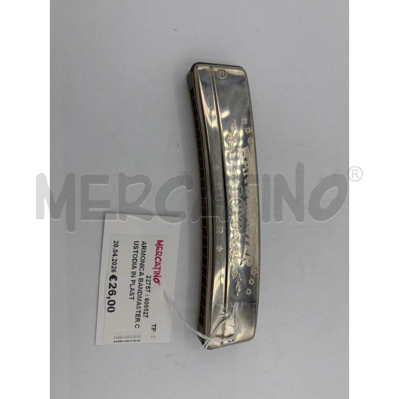 ARMONICA BANDMASTER CUSTODIA IN PLASTICA | Mercatino dell'Usato Trapani via libica 1