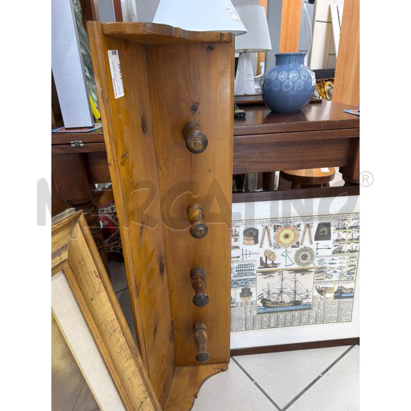 ATTACCA PANNI EPOCA LEGNO | Mercatino dell'Usato Trapani via libica 2
