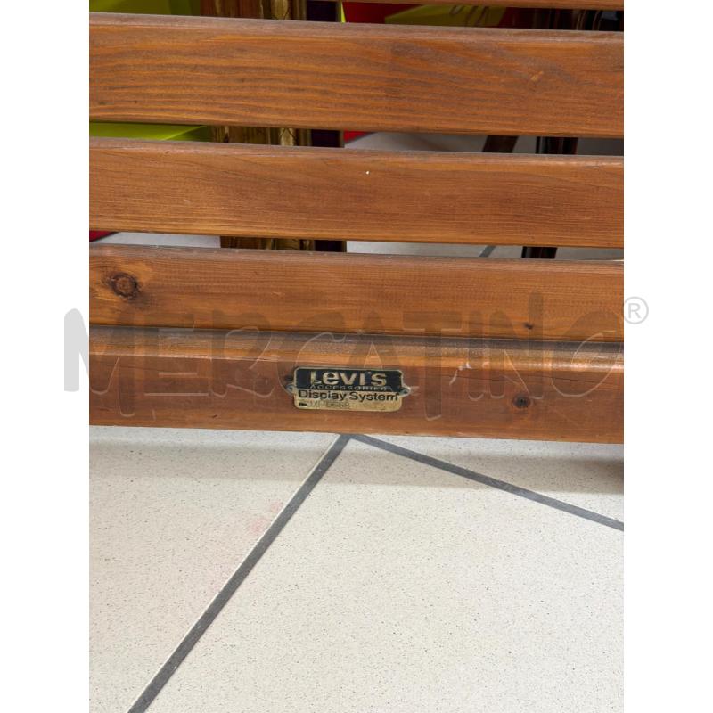 ATTACCA PANNI LEGNO CON MENSOLA  | Mercatino dell'Usato Trapani via libica 2