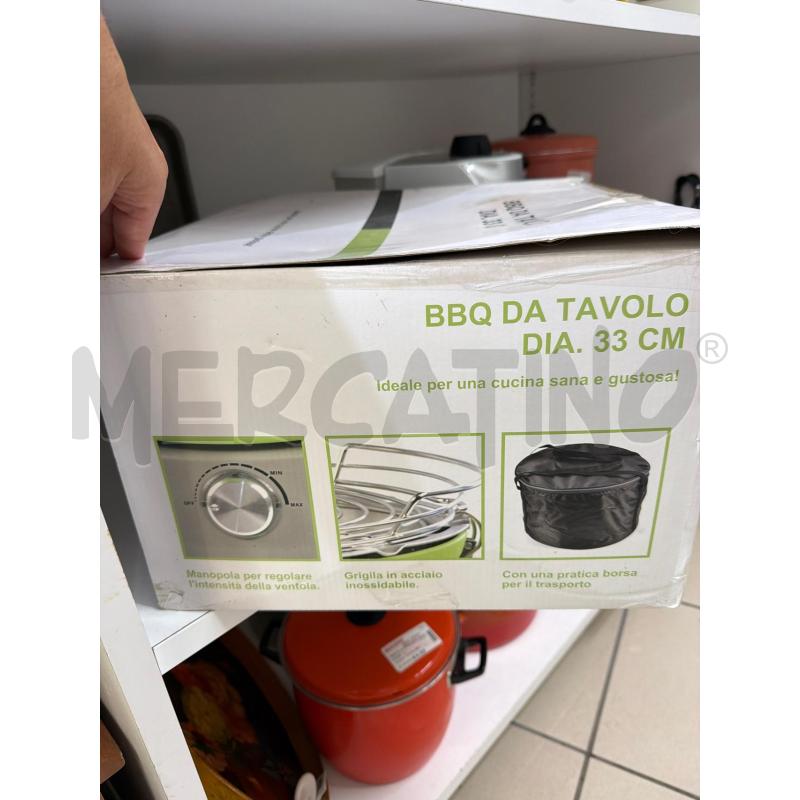 BARBECUE BBQ DA TAVOLO VERDE | Mercatino dell'Usato Trapani via libica 2