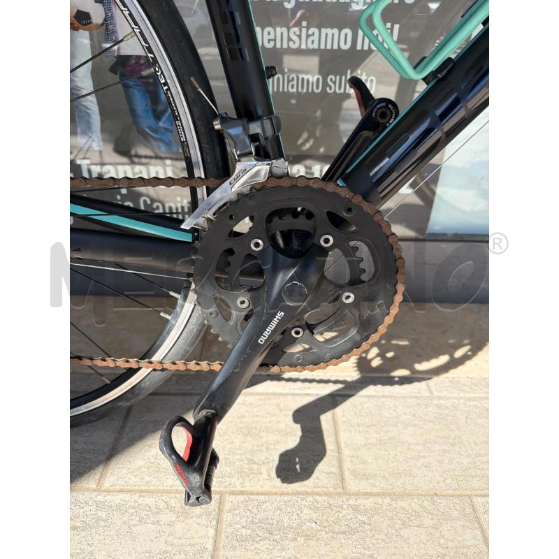 BICICLETTA CORSA BIANCHI ALLUMINIO | Mercatino dell'Usato Trapani via libica 3