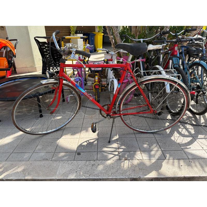 BICICLETTA ROSSA CHIORDA  | Mercatino dell'Usato Trapani via libica 1