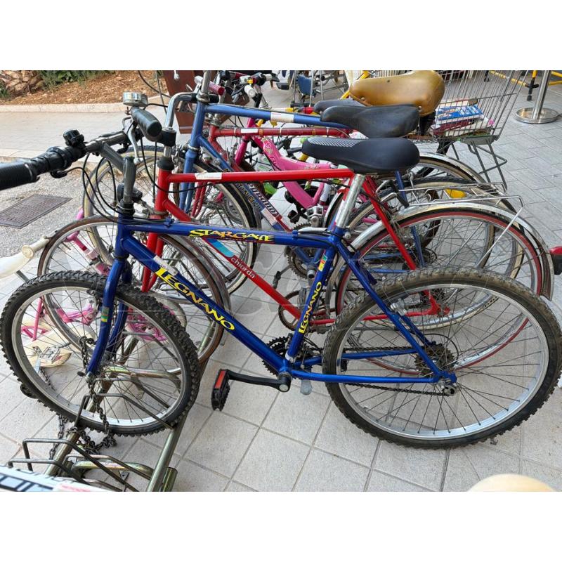 BICICLETTA UOMO BLU LEGNANO | Mercatino dell'Usato Trapani via libica 1