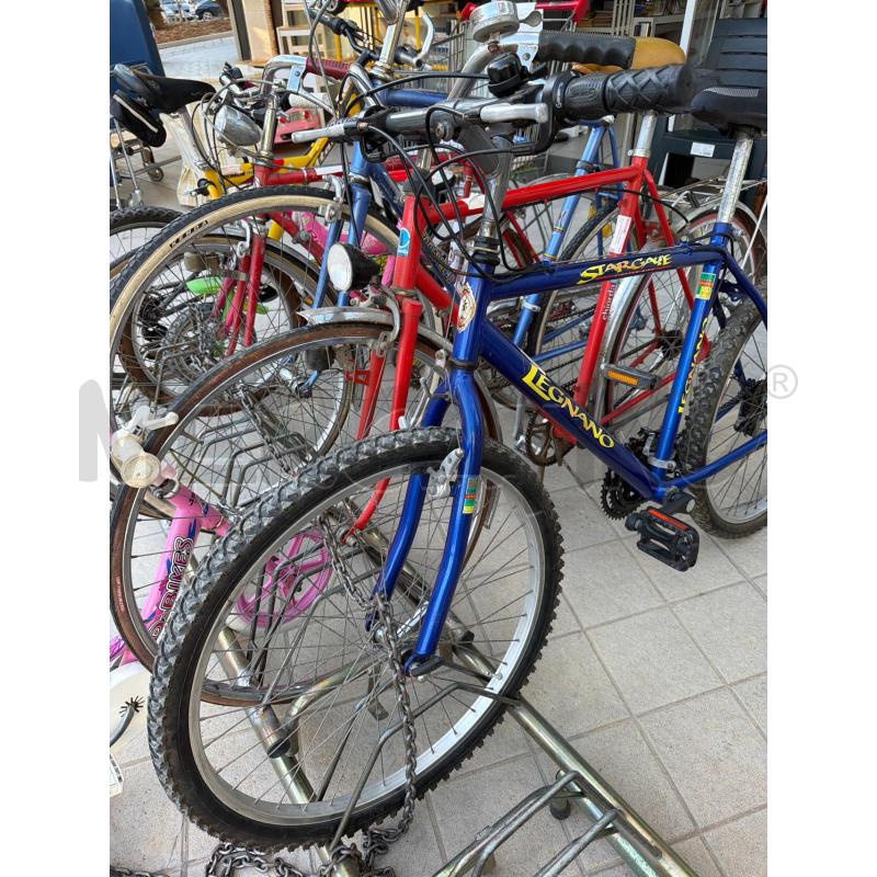 BICICLETTA UOMO BLU LEGNANO | Mercatino dell'Usato Trapani via libica 3