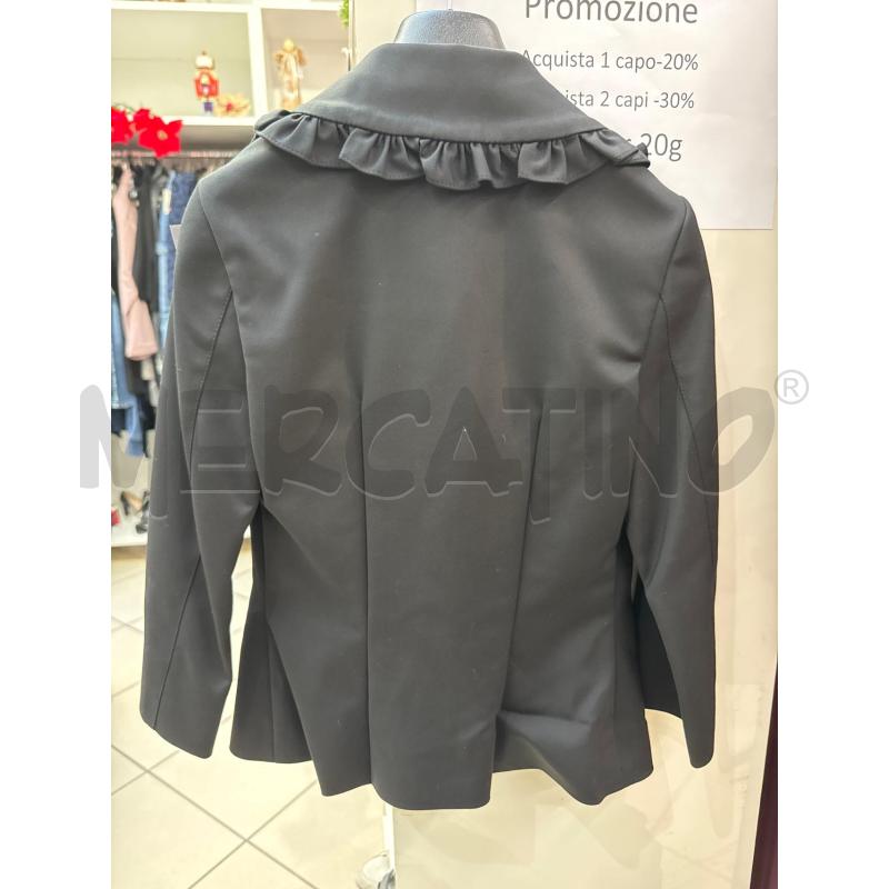 BLAZER DONNA FLAVIO CASTELLANI NERO BOTTONI ORO  | Mercatino dell'Usato Trapani via libica 4