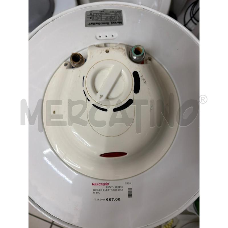 BOILER ELETTRICO SITAM 80L | Mercatino dell'Usato Trapani via libica 2