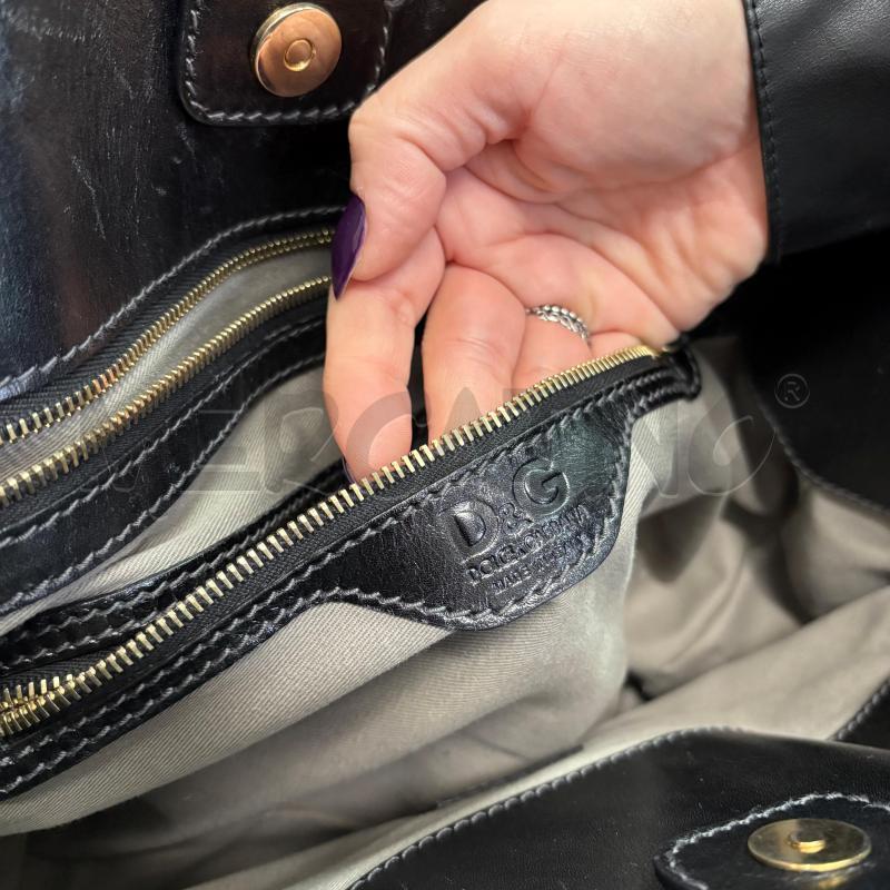 BORSA DONNA D&G NERA  | Mercatino dell'Usato Trapani via libica 3