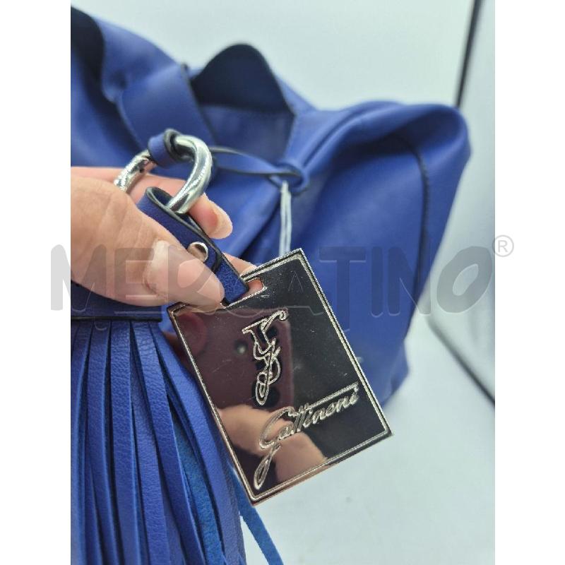 BORSA DONNA GATTINONI BLU ELETTRICO  | Mercatino dell'Usato Trapani via libica 3